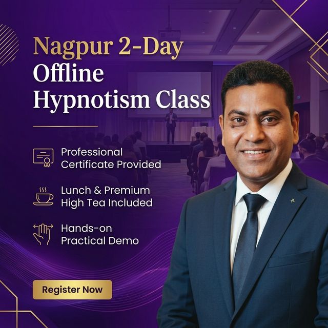 Nagpur 2-Day Offline Hypnotism Training Workshop - Dr. Anand Kharat